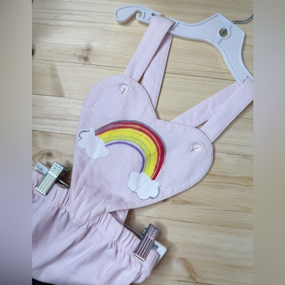 Paush Heart Suspender Pants. Size 5t Rare